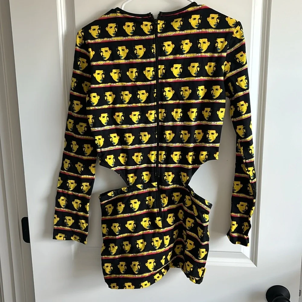 CLEAROUT📌 TIALS Drake Logo Andy Warhol Dress - Picture 2 of 2